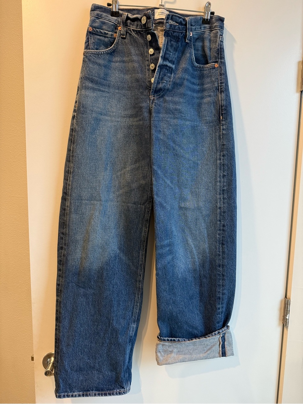 Citizens Of Humanity Relaxed Boyfriend Jeans - Medium Blue Wash